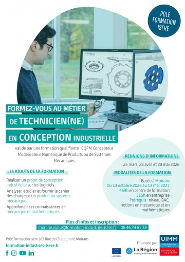 Flyer FPE Technicien Bureau d'Etudes Mécanique_2026